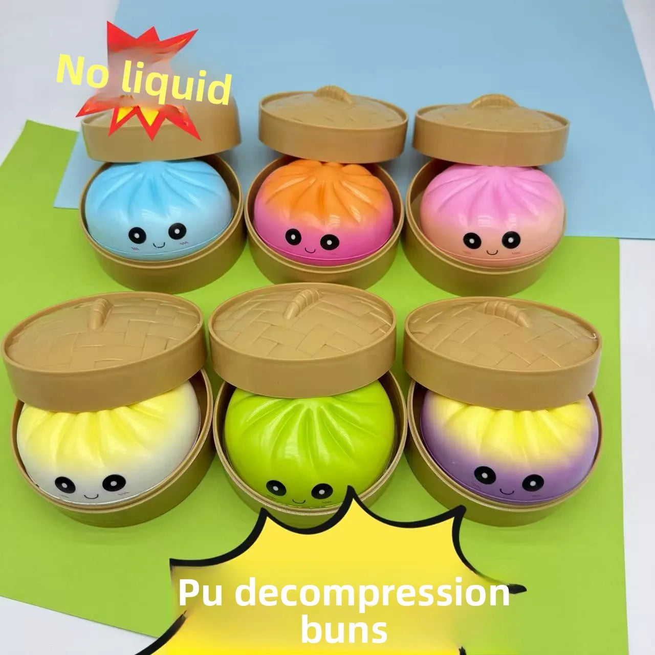 Squishy Dumpling Stress Relievers