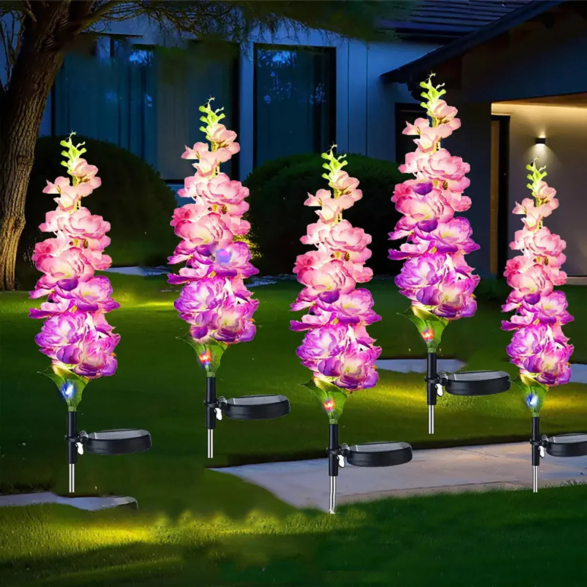 Solar Glow Garden Lights