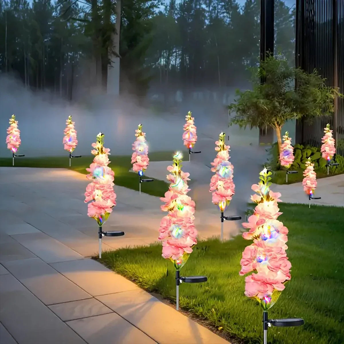 Solar Glow Garden Lights