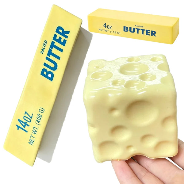 Squishy Cheese Stick Fidget Fun