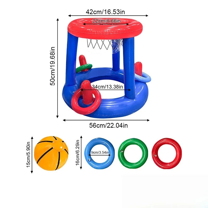 Floating Basketball Pool Game